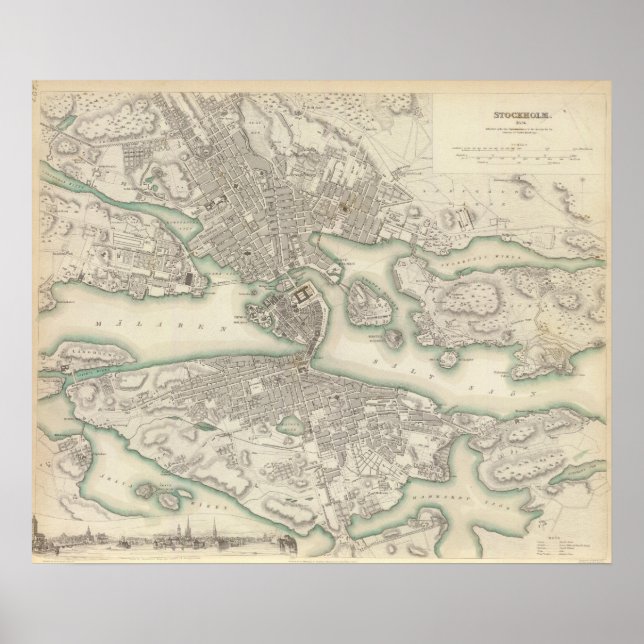 Póster Estocolmo (Frente)