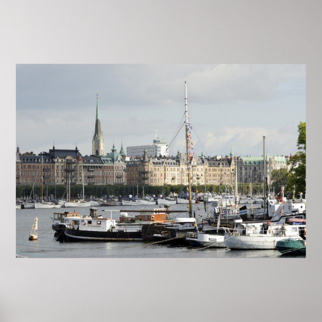 Poster Estocolmo (Frente)
