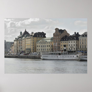 Poster Estocolmo Quay