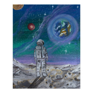 Póster Estojo Otterbox - Obra de arte feita à mão - Vista