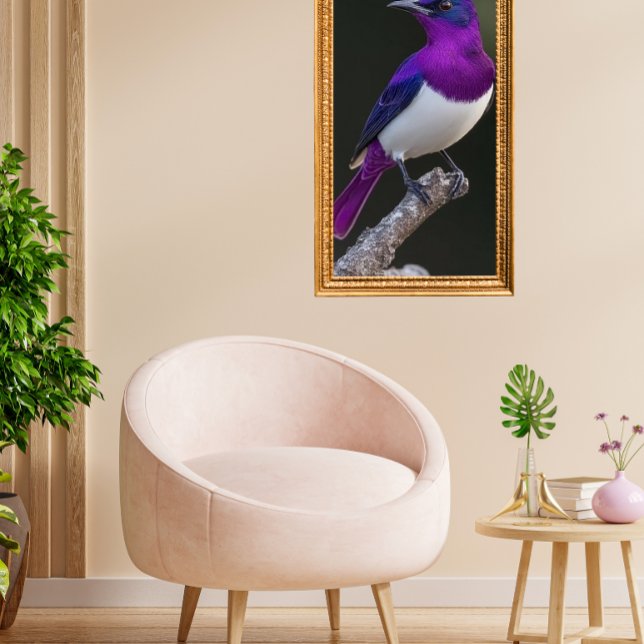 Poster Estorninho-de-dorso-roxo (Criador carregado)