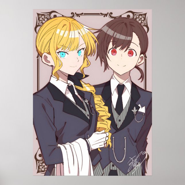 Poster Estou Apaixonado Pela Aldeia | Rae e Claire (Frente)