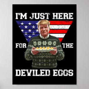 Poster Estou aqui para o Natal dos Ovos Devidos