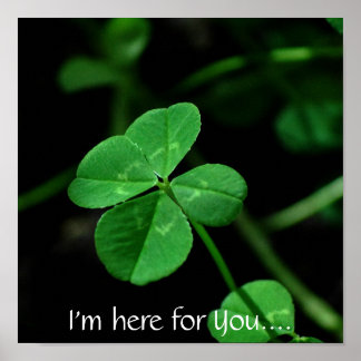 Póster Estou aqui por você....