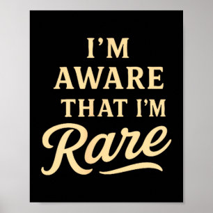 Poster Estou Ciente Frase Motivacional Confiança Positiva