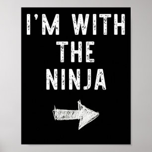 Poster Estou com o golpe de fantasia de Ninja
