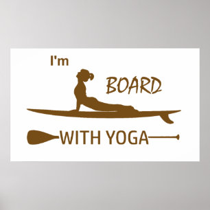 Poster Estou Conselho com Yoga
