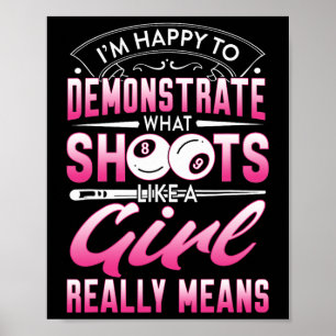 Poster Estou Feliz Em Demonstrar - Jogo De Piscina De Rap
