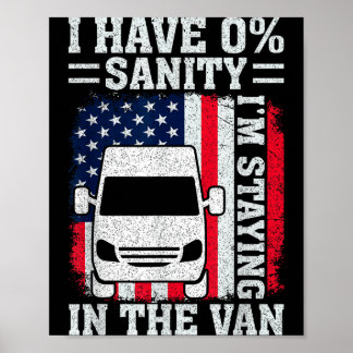 Poster Estou Ficando No Van Phasmophobia Cara Engraçado M