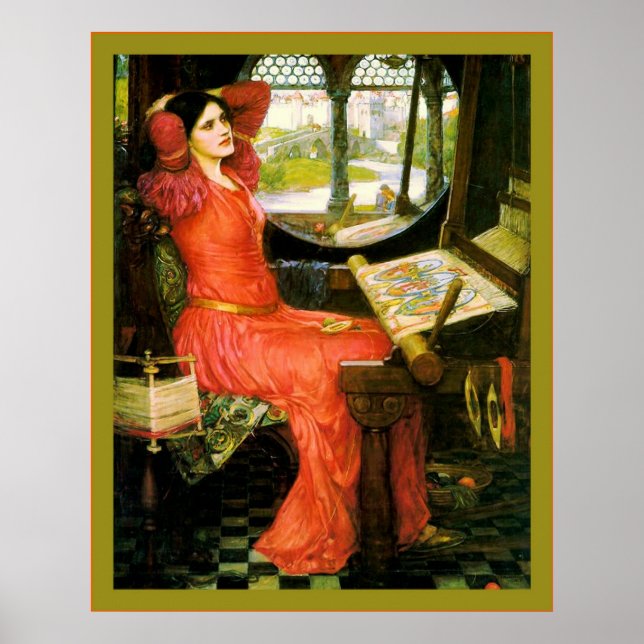 Poster 'Estou meio enjoado das sombras' (Frente)