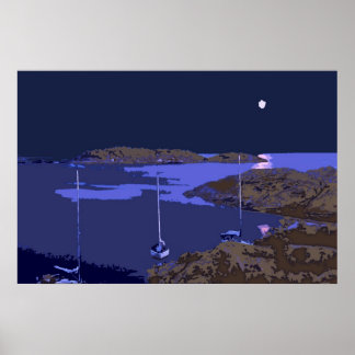 Póster Estou num Barco