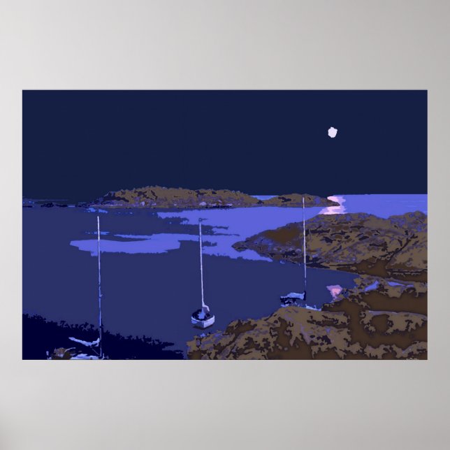 Póster Estou num Barco (Frente)