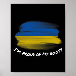 Poster Estou Orgulhoso Das Minhas Raízes - Bandeira Vinta