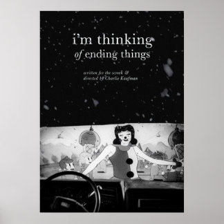 Poster Estou pensando em acabar com coisas Filme