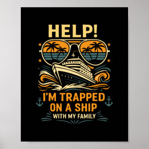 Poster Estou Preso em um Navio com o Cruze 3 da Minha Fam