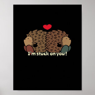 Poster Estou Preso Em Você Design Romântico Atemporal