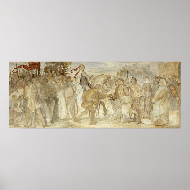 Póster Estou procurando meu Donkey, Castelo de Wartburg (Frente)