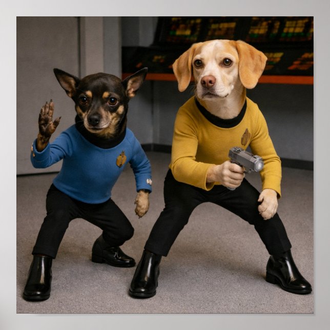 Poster "Estou Pronto Capitão" (Frente)