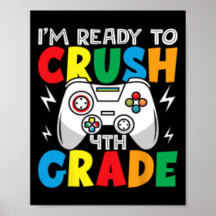Poster Estou Pronto Para Detonar 4ª Série Gamer Ck De Vol