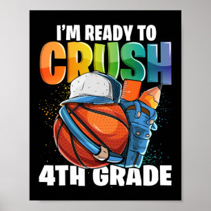 Poster Estou Pronto Para Detonar 4º Ano Sketll Ck De Volt
