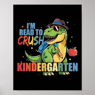 Poster Estou Pronto Para Dominar o Jardim de Infância de