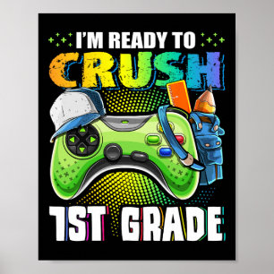 Poster Estou pronto para esmagar 1rua de Ck para o Ga de