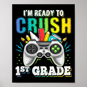 Poster Estou pronto para esmagar 1rua de Ck para o Ga de