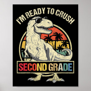 Poster Estou pronto para esmagar Dinossauro segundo T Rex