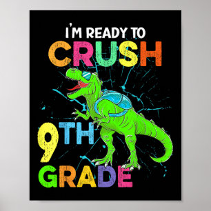 Poster Estou Pronto Para Esmagar Os Filhos Da 9ª Série Di