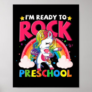 Poster Estou pronto para reanimar a pré-escola.