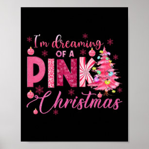 Poster Estou Sonhando com um Cristo rosa e engraçado de N