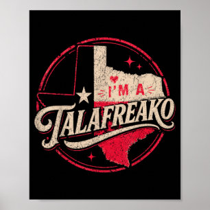Poster Estou Talao Meme Político Texas Engraçado