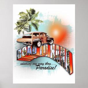 Poster estrada a Hana