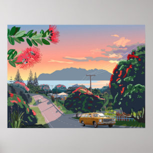 Póster Estrada a Leigh