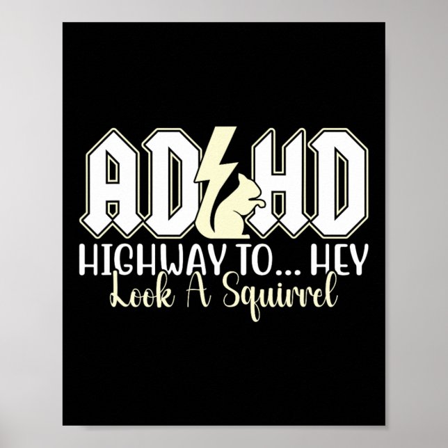 Poster Estrada Adhd, Ei, Parece Engraçado Pés De Pé De Pé (Frente)