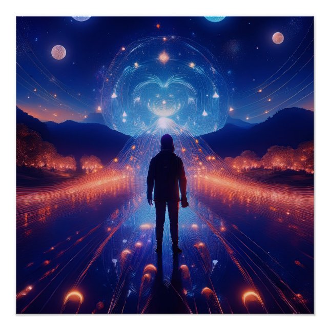Póster Estrada da Fantasia Haja Luz (Frente)