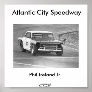 Póster Estrada de Atlantic City, Phil Ireland #99…