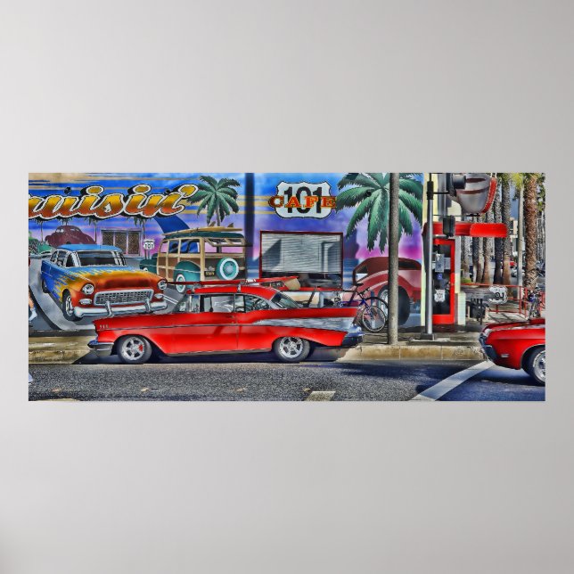 Póster Estrada de Cruzamento 101 (Frente)