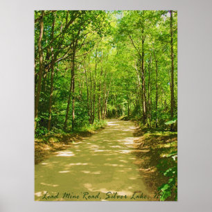 Póster Estrada de Mina de Chumbo