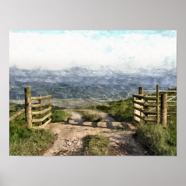 POSTER ESTRADA DE MONTAÑA (Frente)