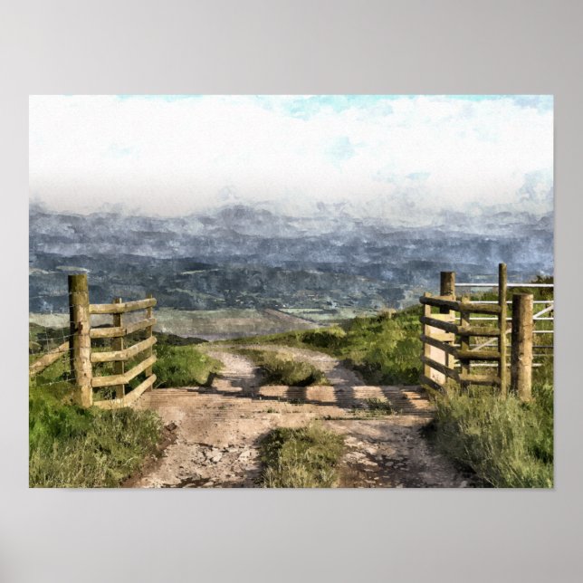 POSTER ESTRADA DE MONTANHA (Frente)