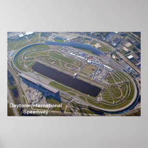 Póster Estrada do international de Daytona