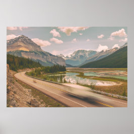 Poster Estrada Icefield Parkway