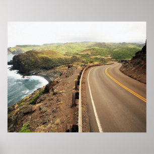 Póster Estrada litoral
