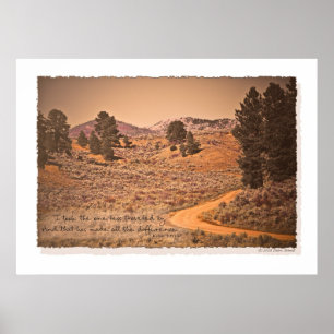 Poster Estrada menos viajada