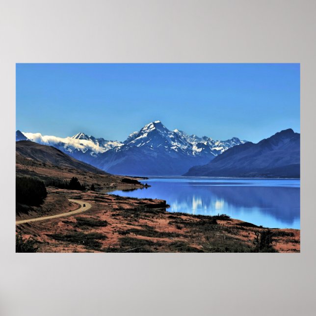 Poster Estrada para Aoraki (Frente)