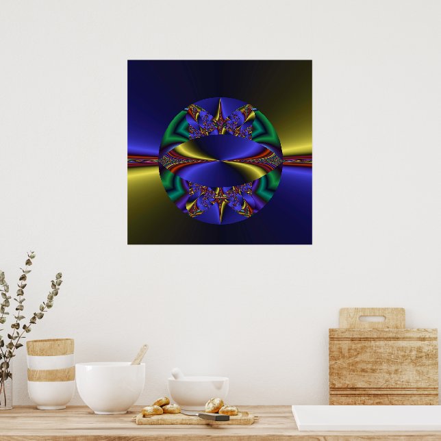 Poster Estrada para o Infinito (Cozinha)