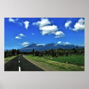 Poster Estrada para Rinjani