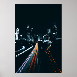 POSTER ESTRADA PERTO DE EDIFÍCIOS