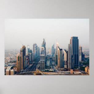 Poster Estrada Sheik Zayed